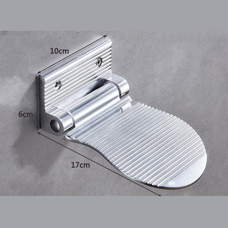 Repose-pieds de douche antidérapant pour un rasage des jambes facile