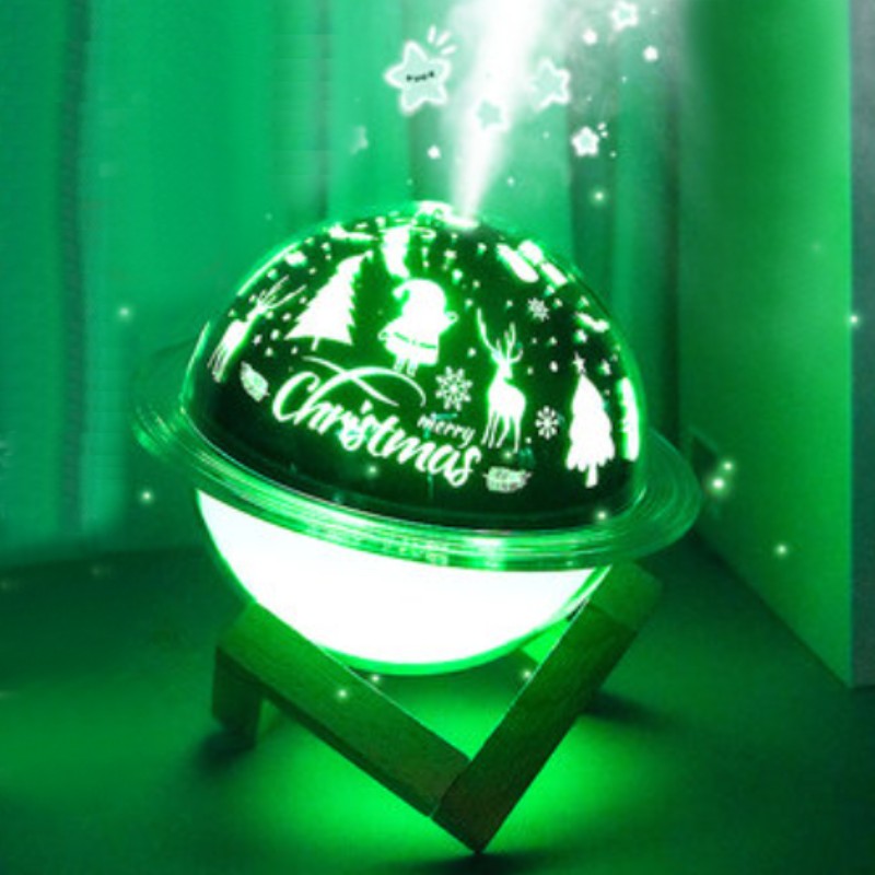 Lampe LED compacte et humidificateur avec lumière colorée