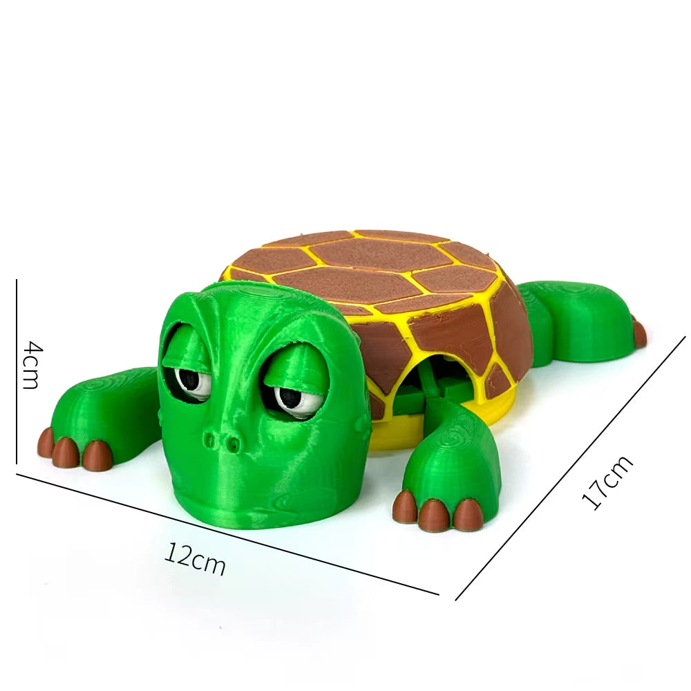 Ensemble de tasses et sous-verres tortue amusante