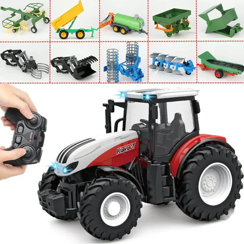 Tracteur télécommandé pour aventures rurales