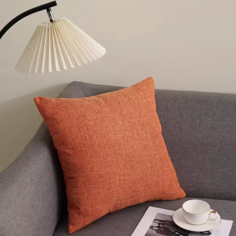 Housses de coussin en coton doux pour la décoration intérieure