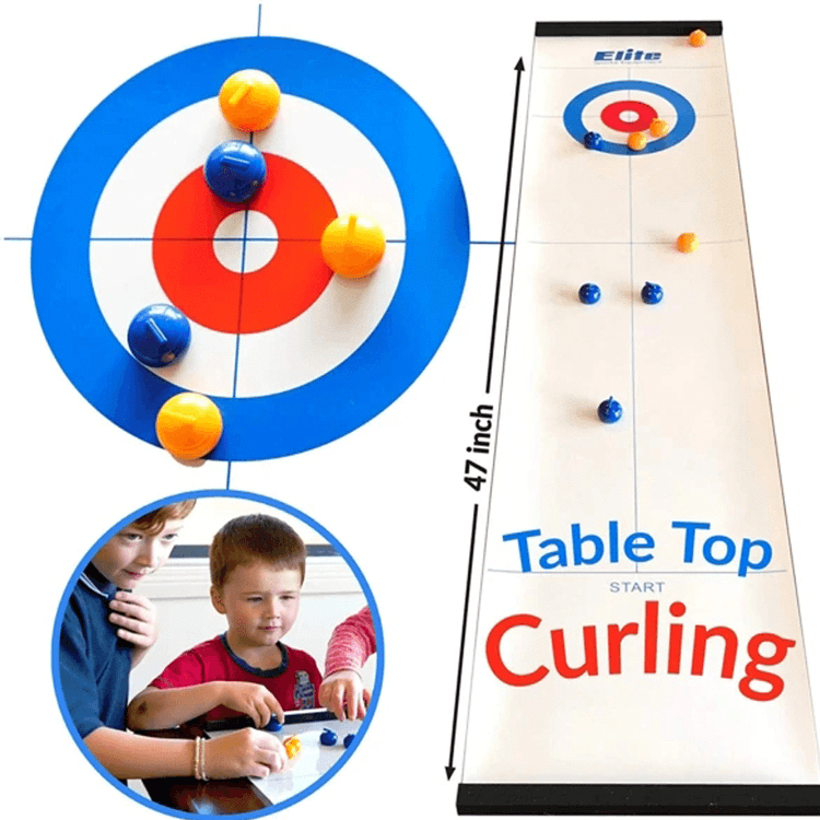 Fun Indoor Curling Board Game - Halri