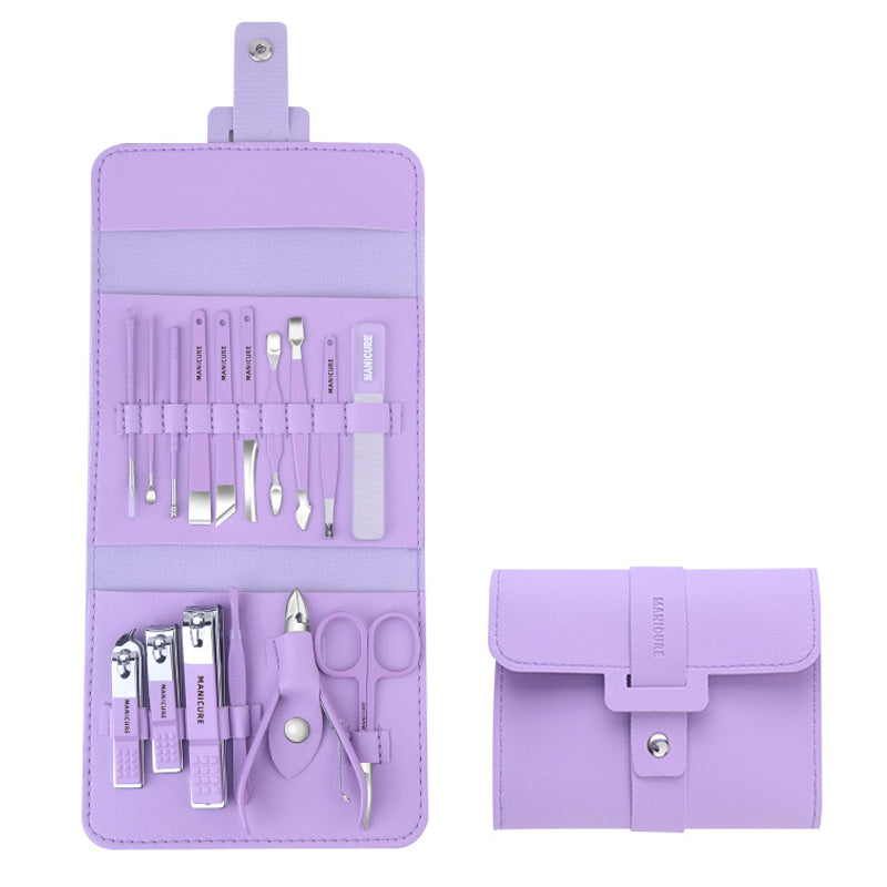 Kit de coupe-ongles de voyage (12/16 pièces)