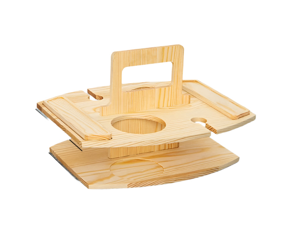 Compact Folding Wooden Table Outdoor Picnic Set - Halri