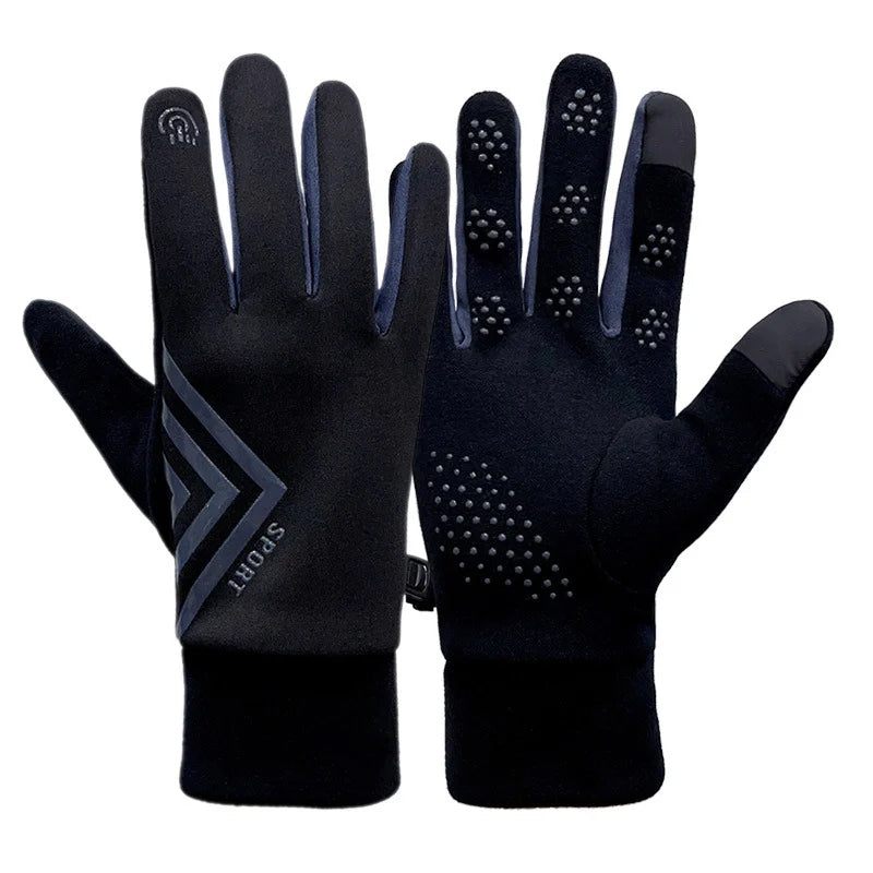 Gants d'hiver chauds pour écrans tactiles, imperméables et antidérapants