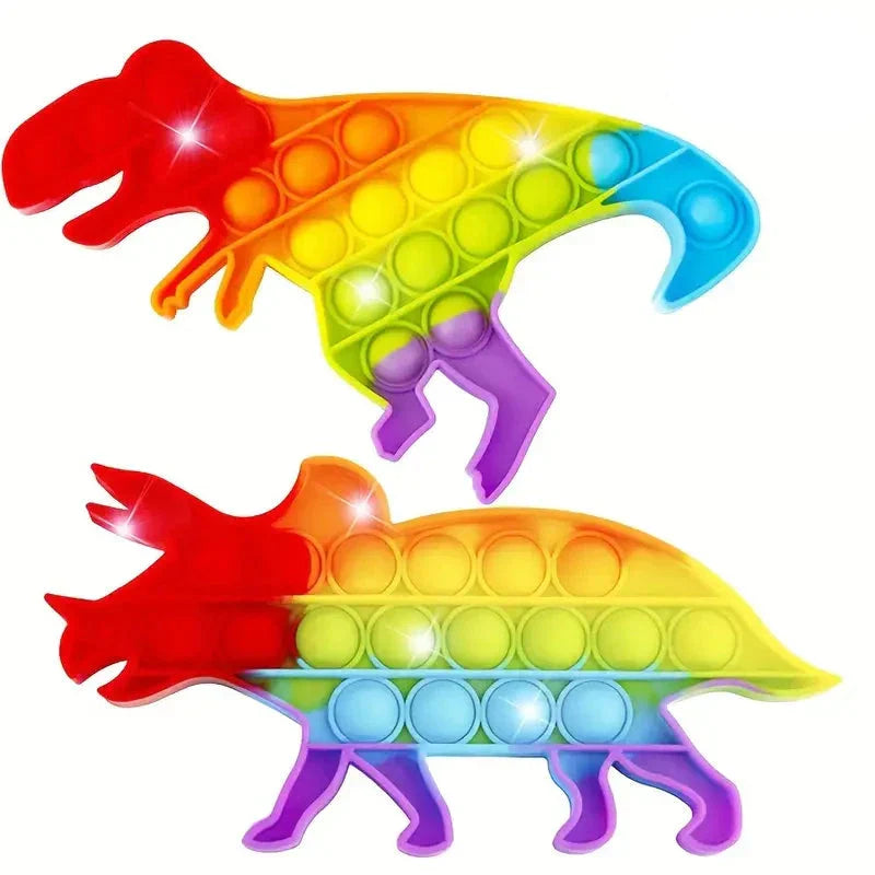 Colorful Dino Fidget Toy For Kids Stress Relief - Halri