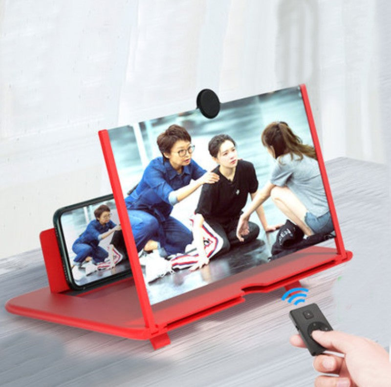 Projecteur portable 12 pouces pour téléphone, idéal pour les films et les vidéos