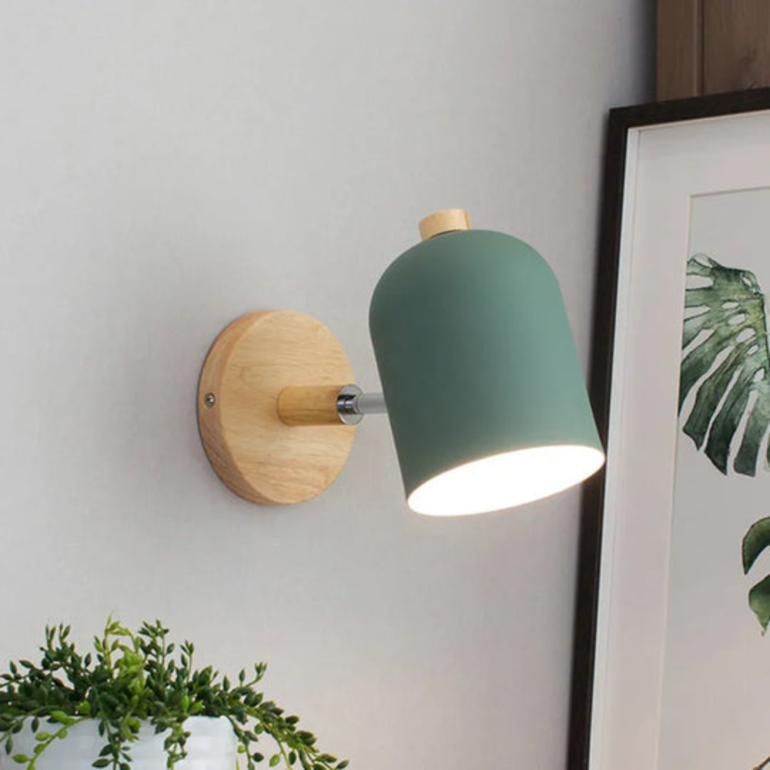 Applique murale rustique en bois