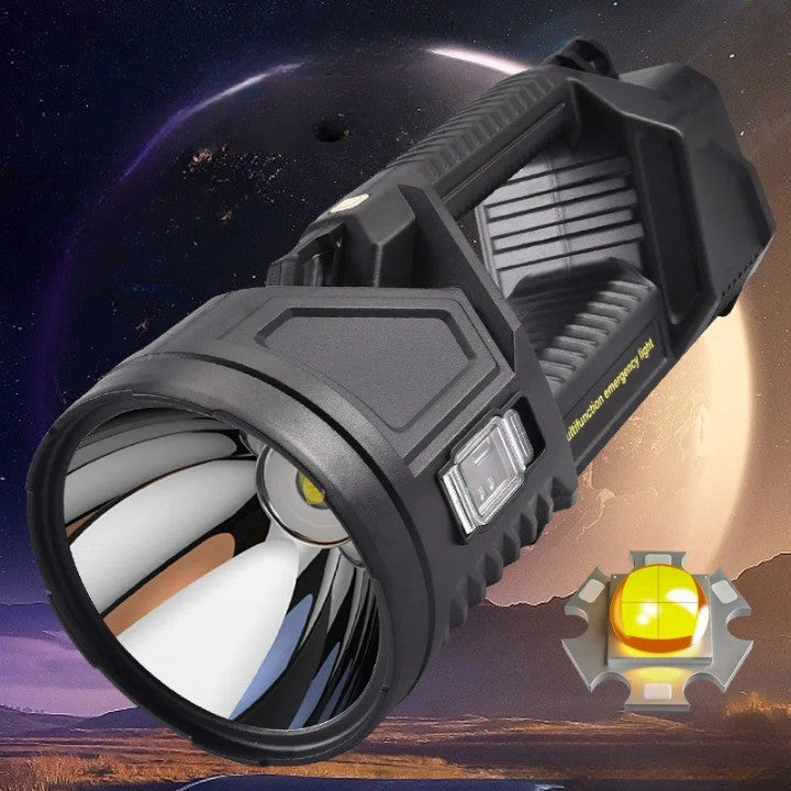 Bright Solar Powered LED Flashlight - Halri