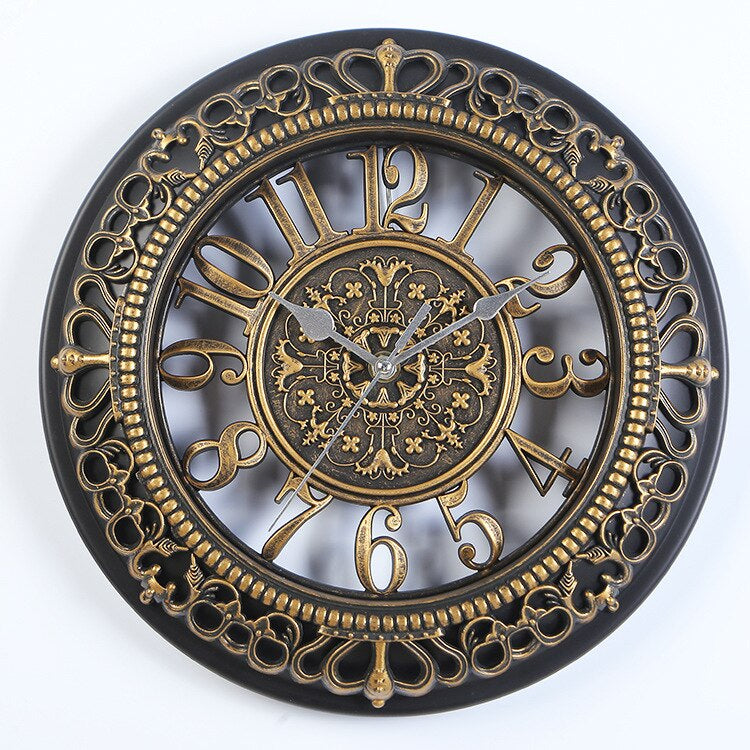 Horloge murale ronde vintage