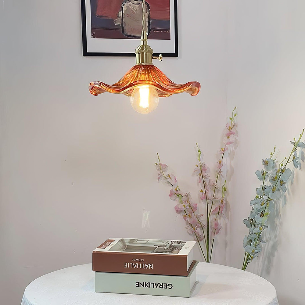 Lampe de table florale magnifique