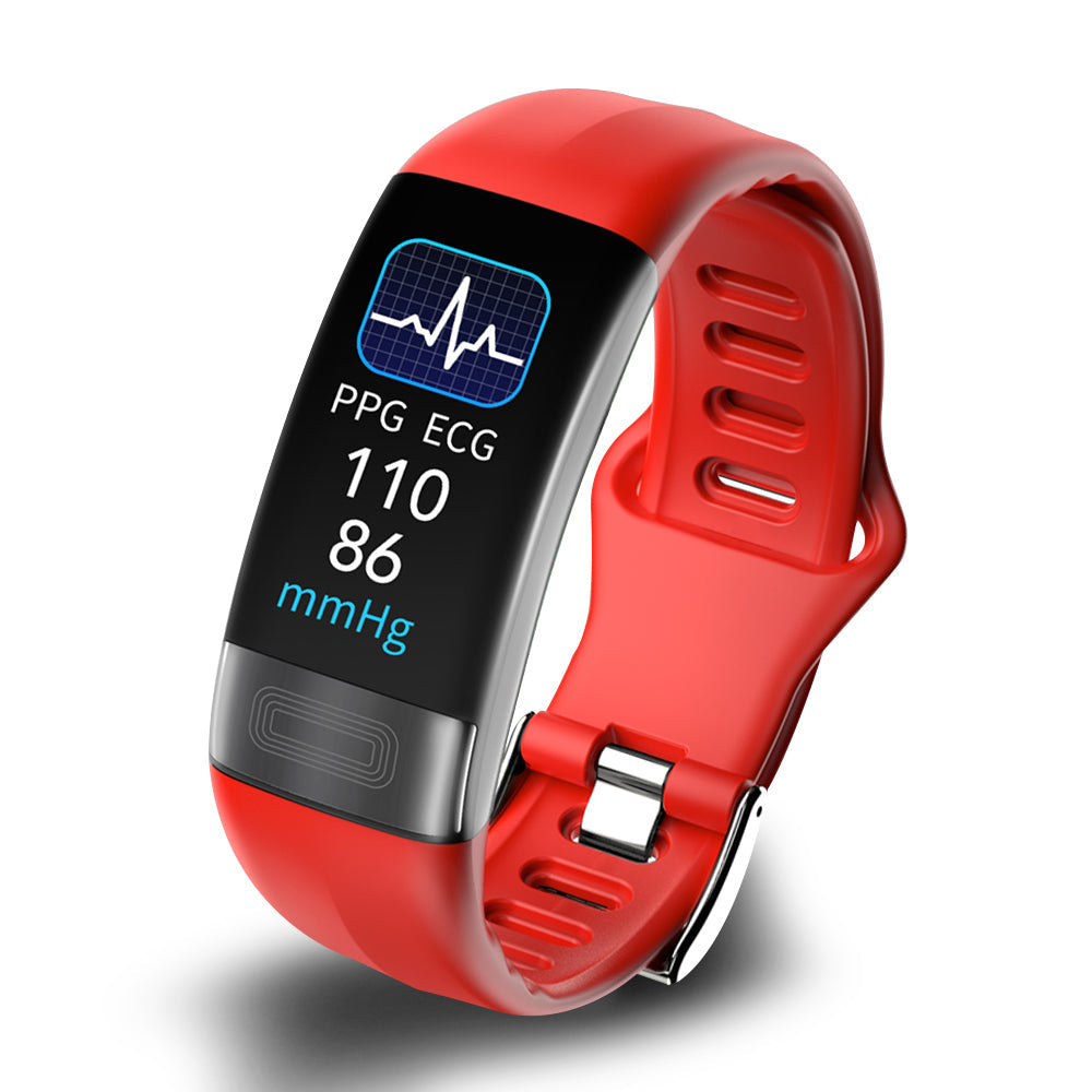 Bracelet connecté précis pour le suivi de la condition physique, avec ECG et moniteur d'oxygène.