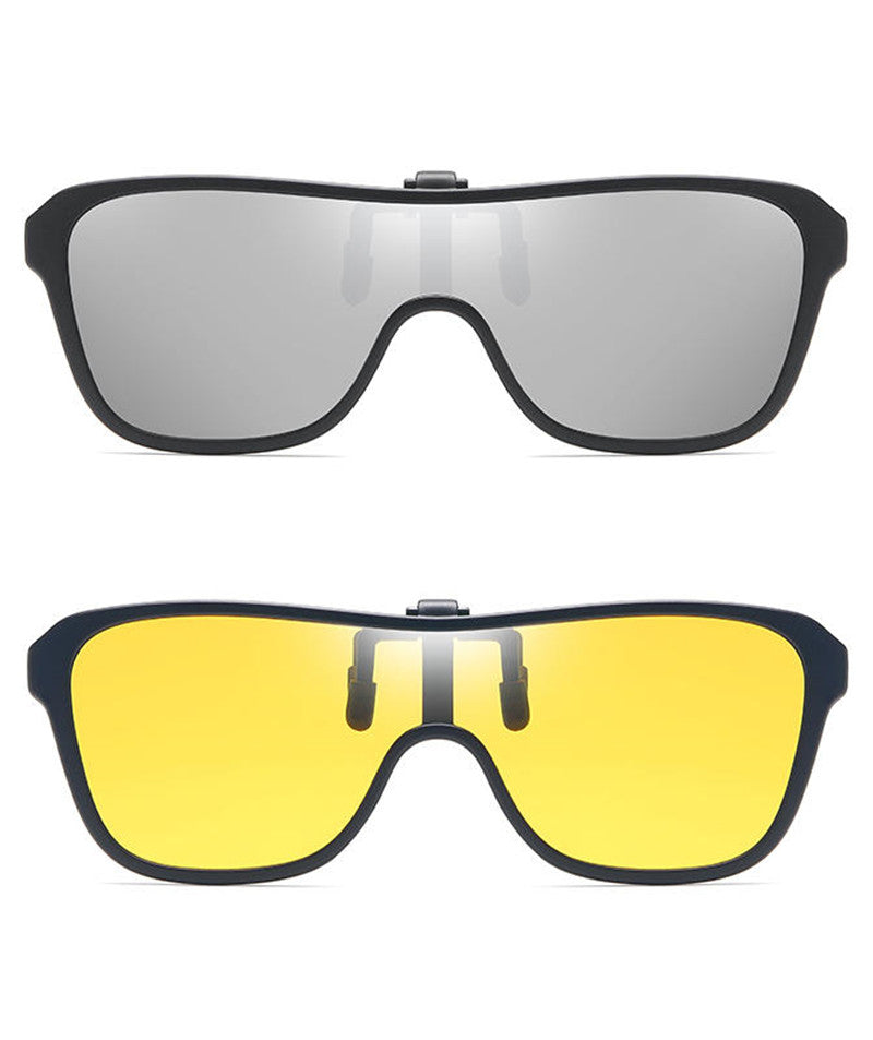 Lunettes de lecture correctrices à clip pour le jour et la nuit