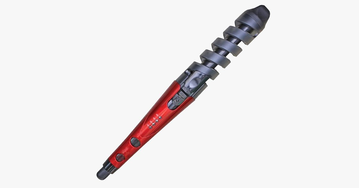 Easy Spiral Curl Hair Straightener Iron - Halri