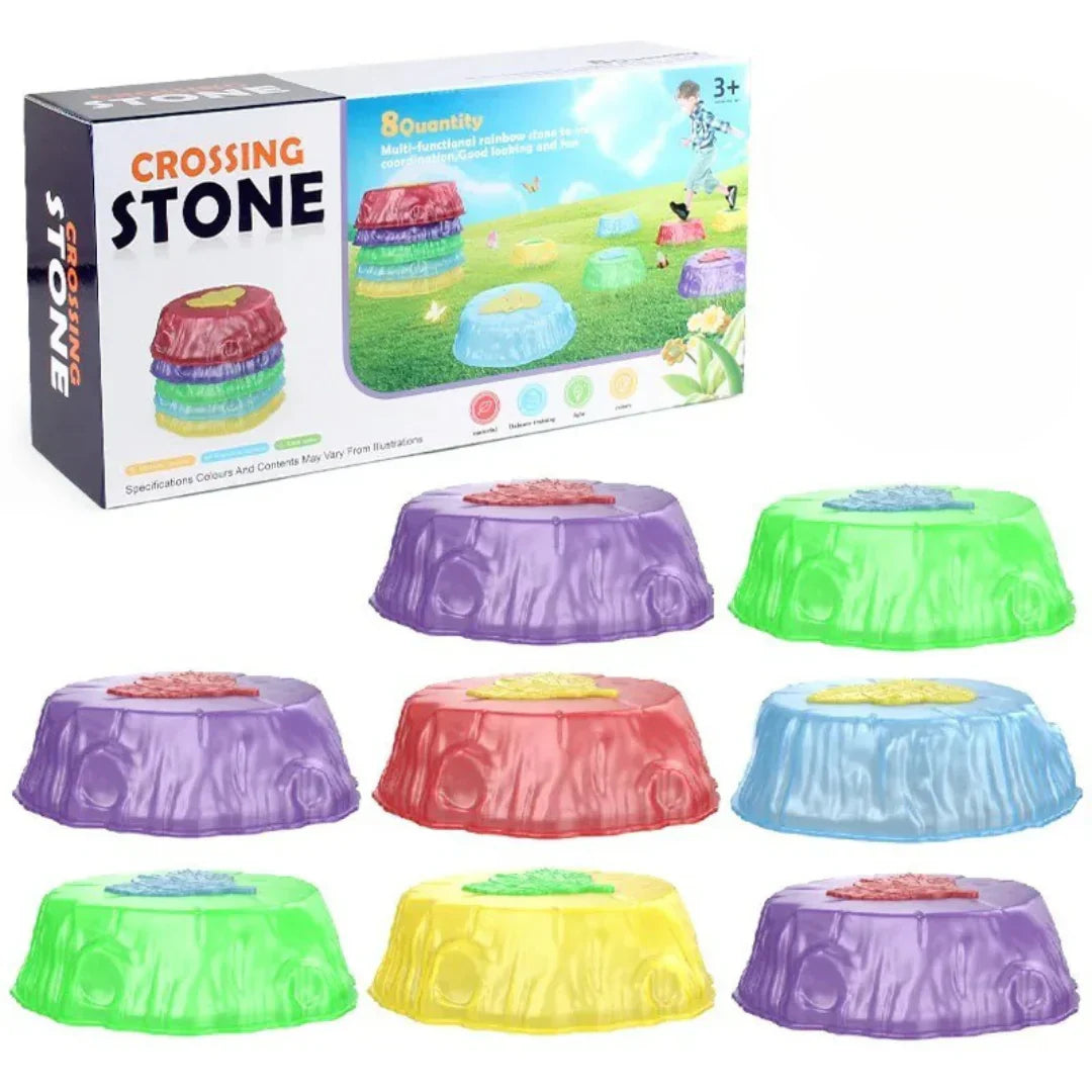 Jeu de pierres d'équilibre amusantes pour enfants