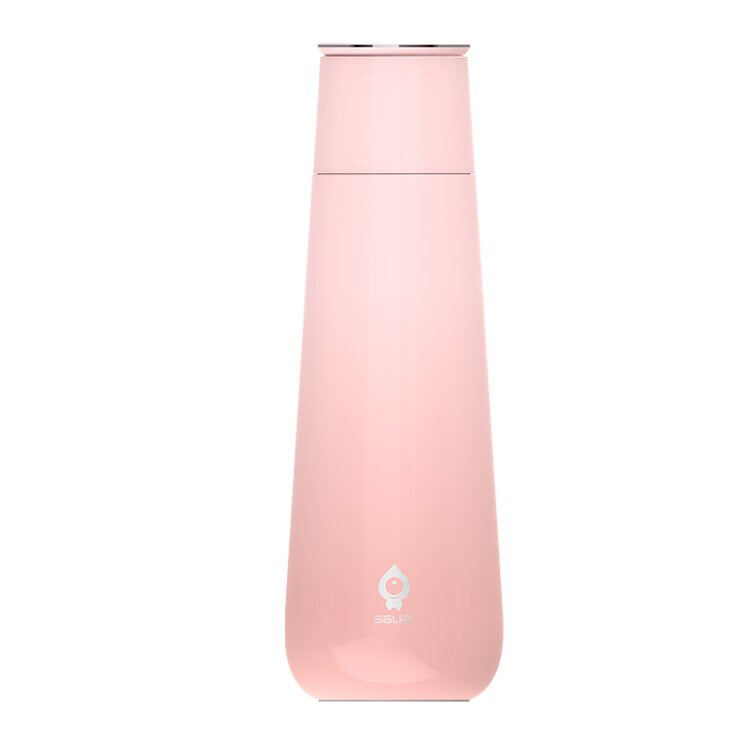 Mug isotherme en acier inoxydable avec papillon coloré