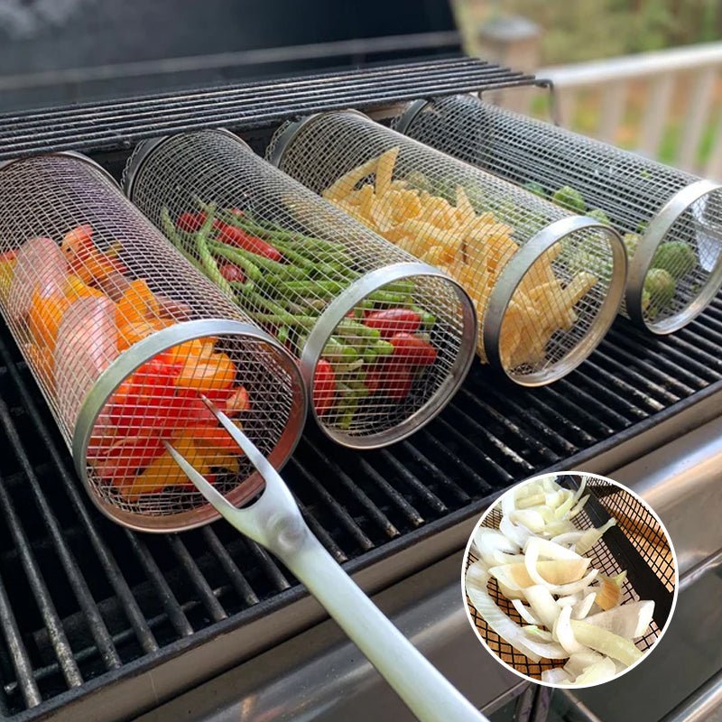 Stylish Grill Basket for Outdoor Cooking - Halri