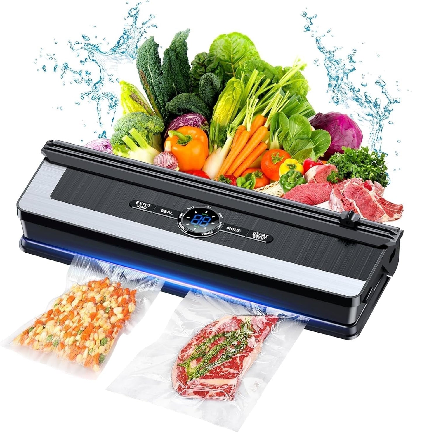 Automatic Food Vacuum Sealer with Cutter - Halri