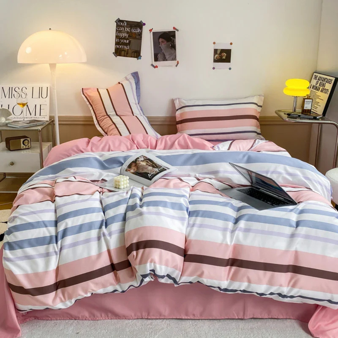 Ensemble de housse de couette de literie douce de qualité supérieure