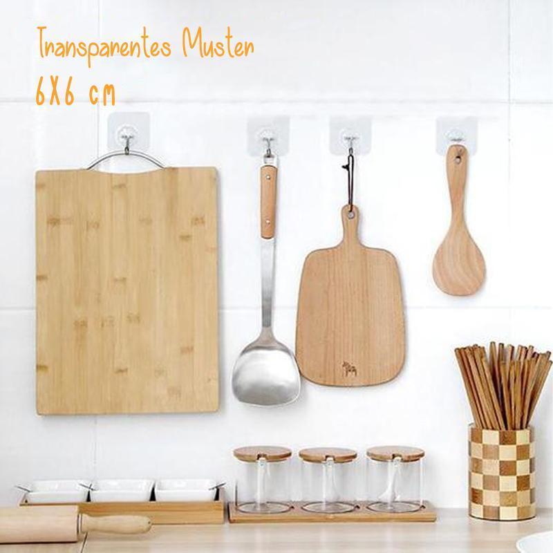 Strong Sticky Wall Hooks (10/20/30 Pack) - Halri