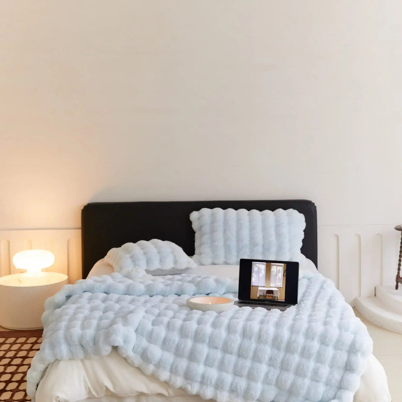 Couverture polaire douce et moelleuse pour l'hiver
