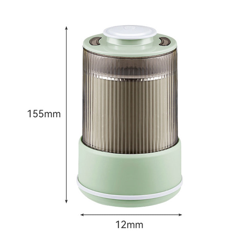 Compact Double Layer Grain Mill