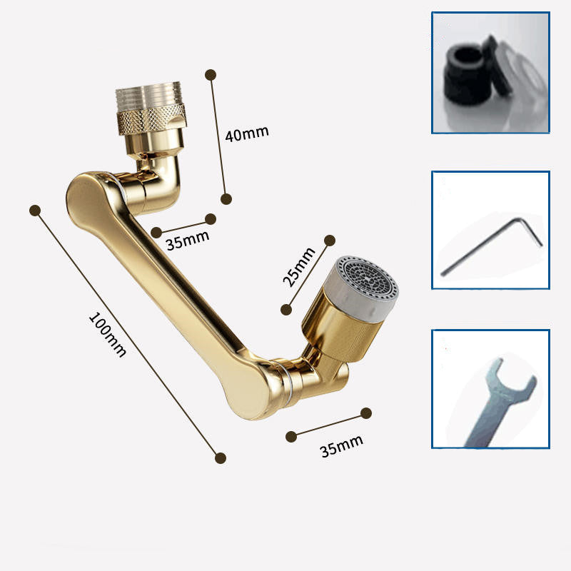 Rallonge automatique de robinet pour évier