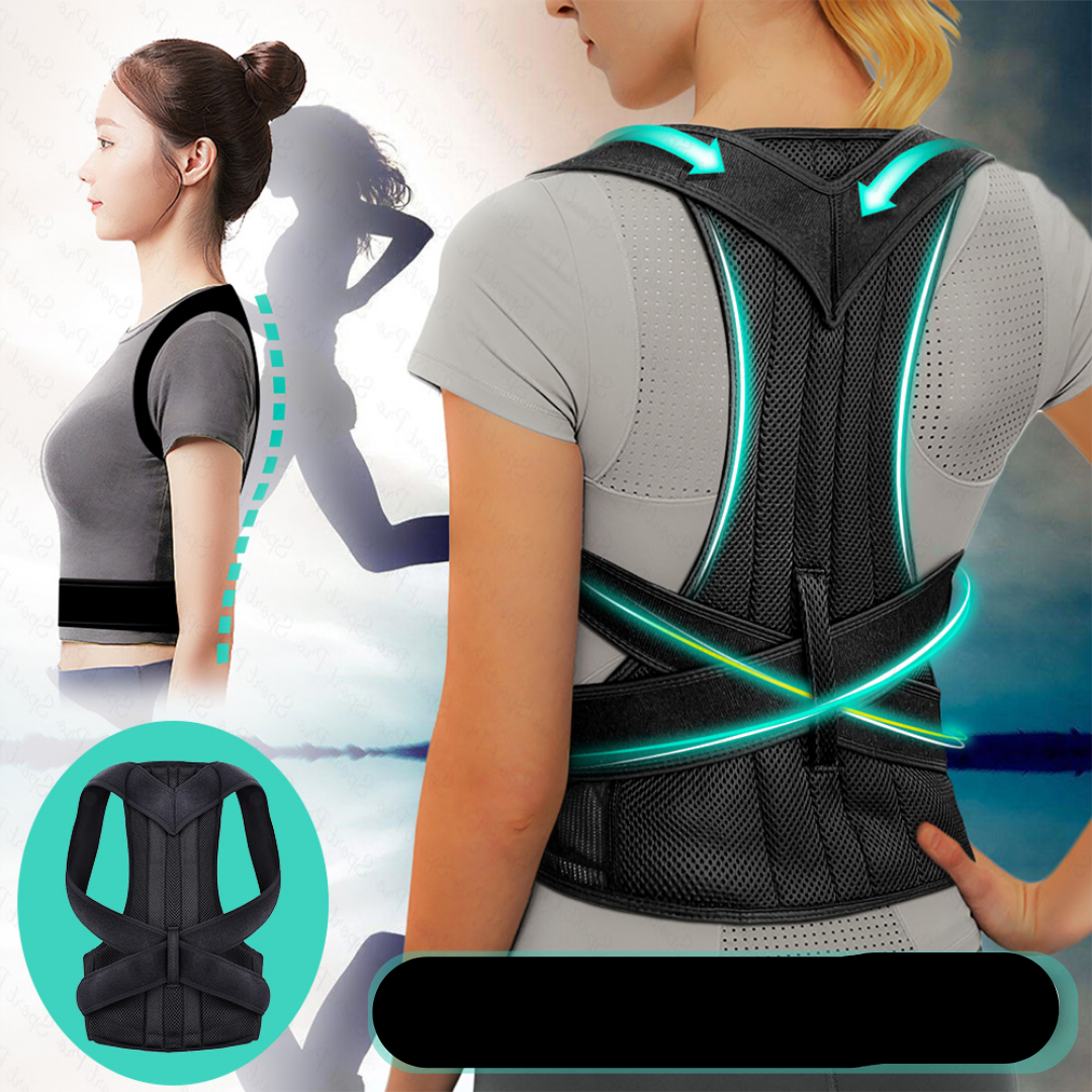 Dispositif de soutien dorsal correcteur de posture réglable