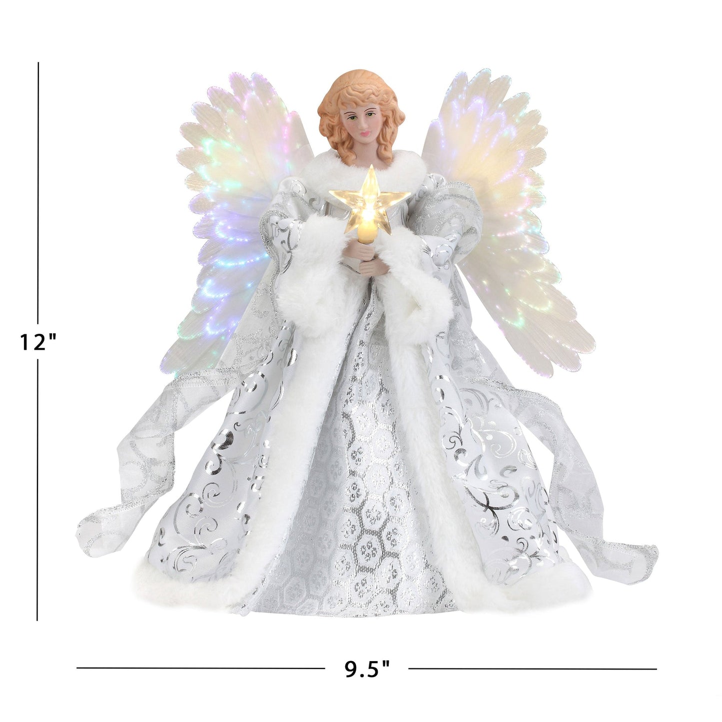 Sparkling Angel Christmas Tree Topper