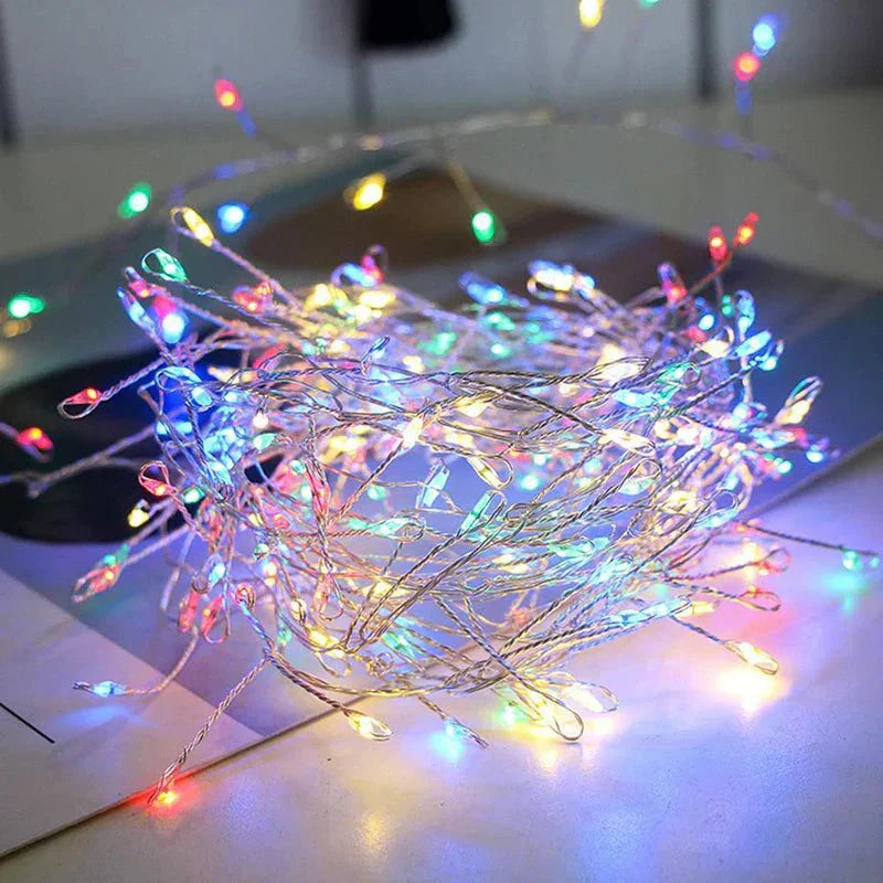 Guirlande lumineuse féérique colorée