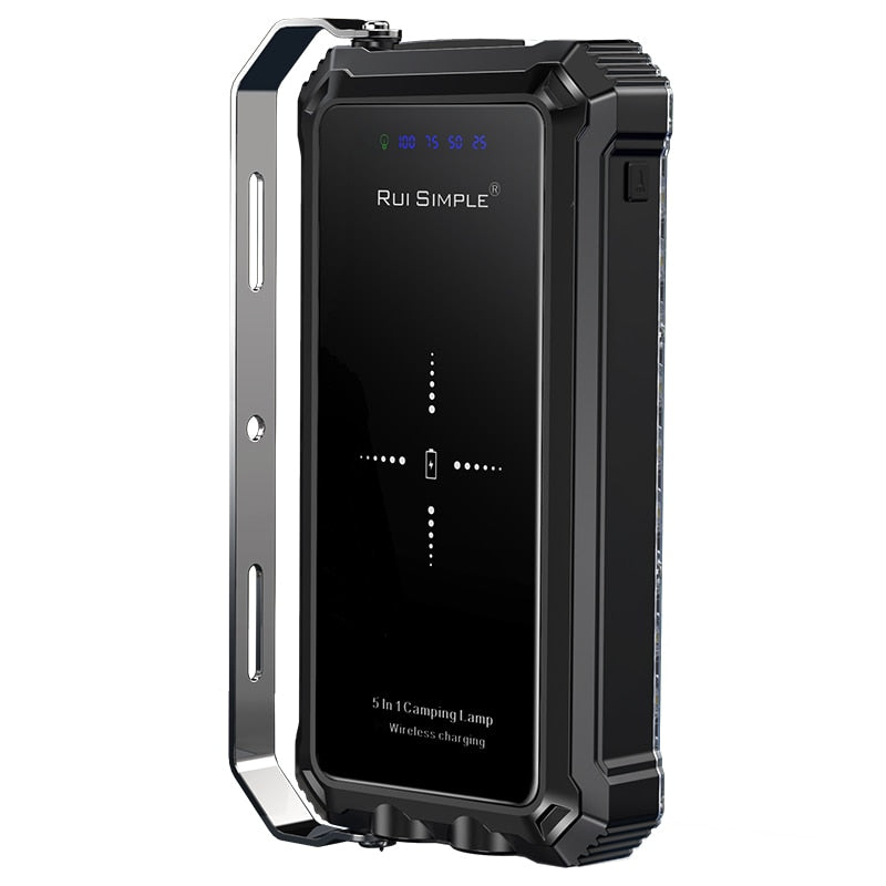 Lampe de bureau LED portable avec chargeur de batterie externe