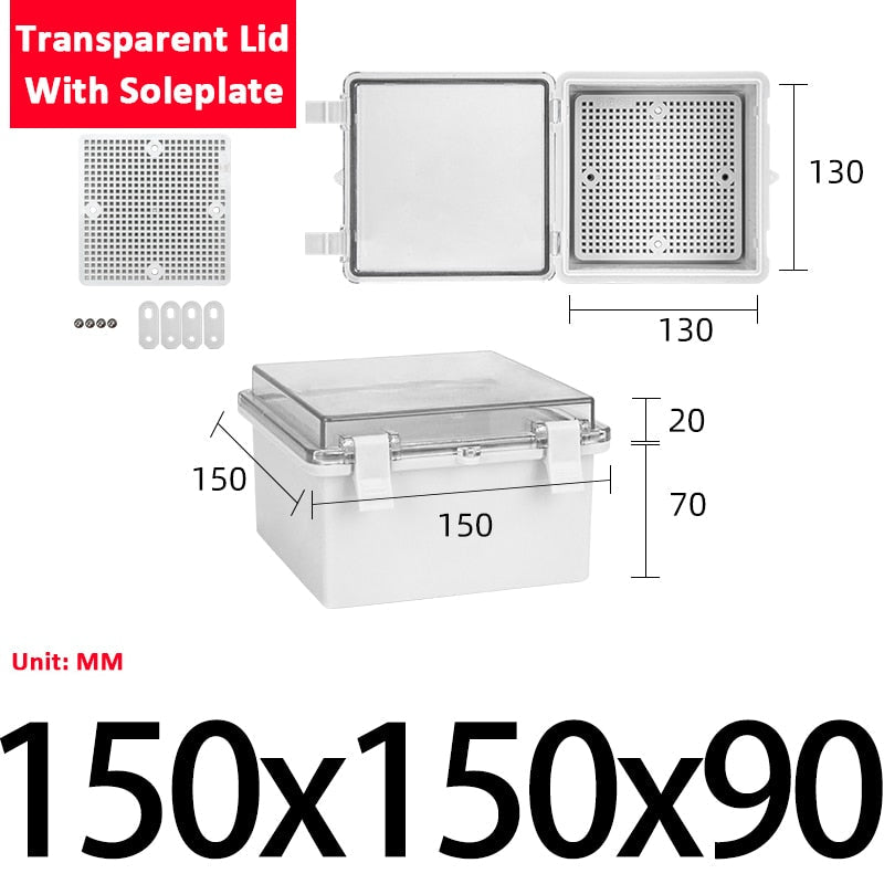 Boîtier de prise électrique extérieure étanche