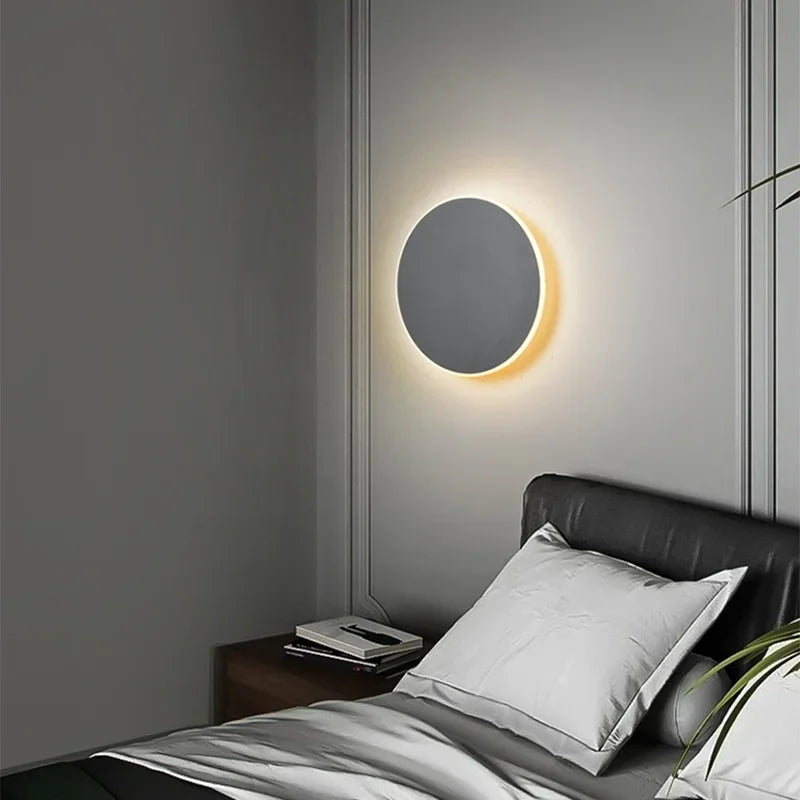 Applique murale moderne ronde à LED