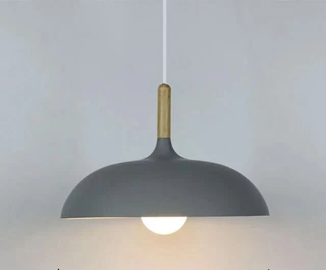 Plafonniers modernes en chêne avec éclairage LED