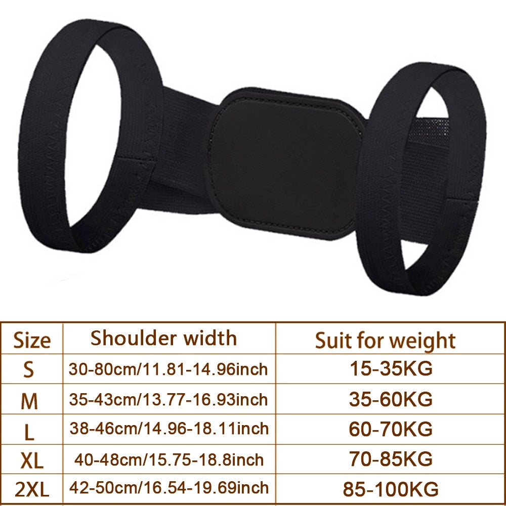 Ceinture de correction de posture réglable et confortable pour un soutien lombaire optimal