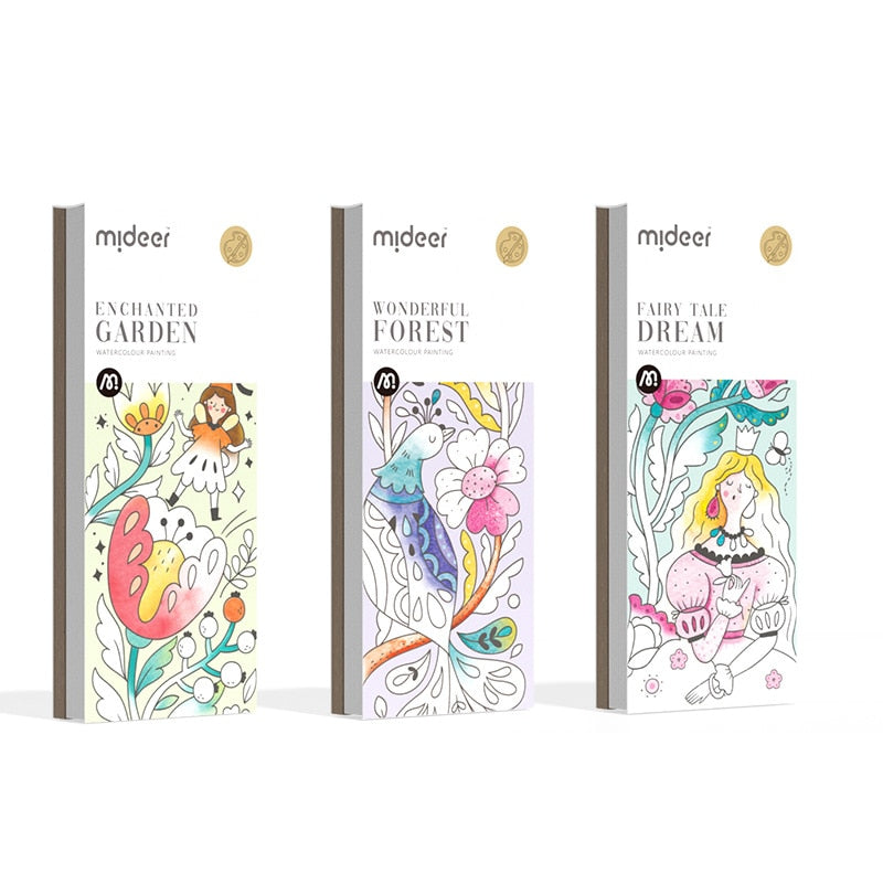 Kit de peinture aquarelle coloré pour enfants