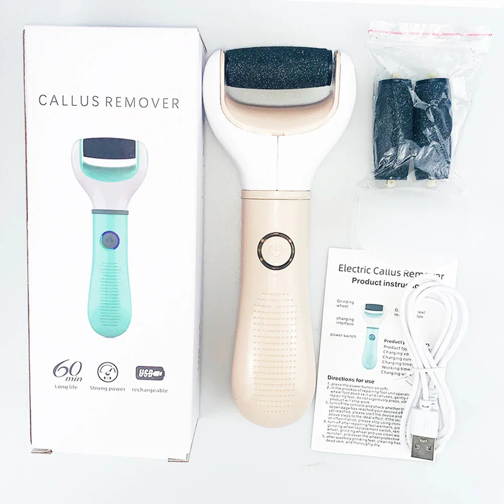 Lime électrique rechargeable pour les pieds, élimine les callosités