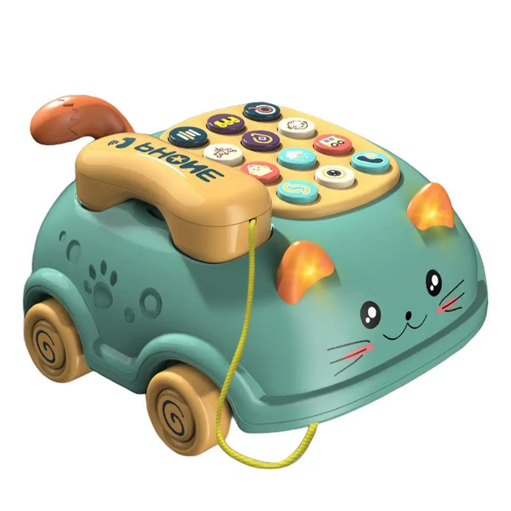 Téléphone d'éveil pour bébé avec touches musicales