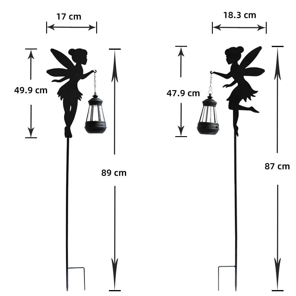 Lampe de jardin solaire, étanche, décoration extérieure