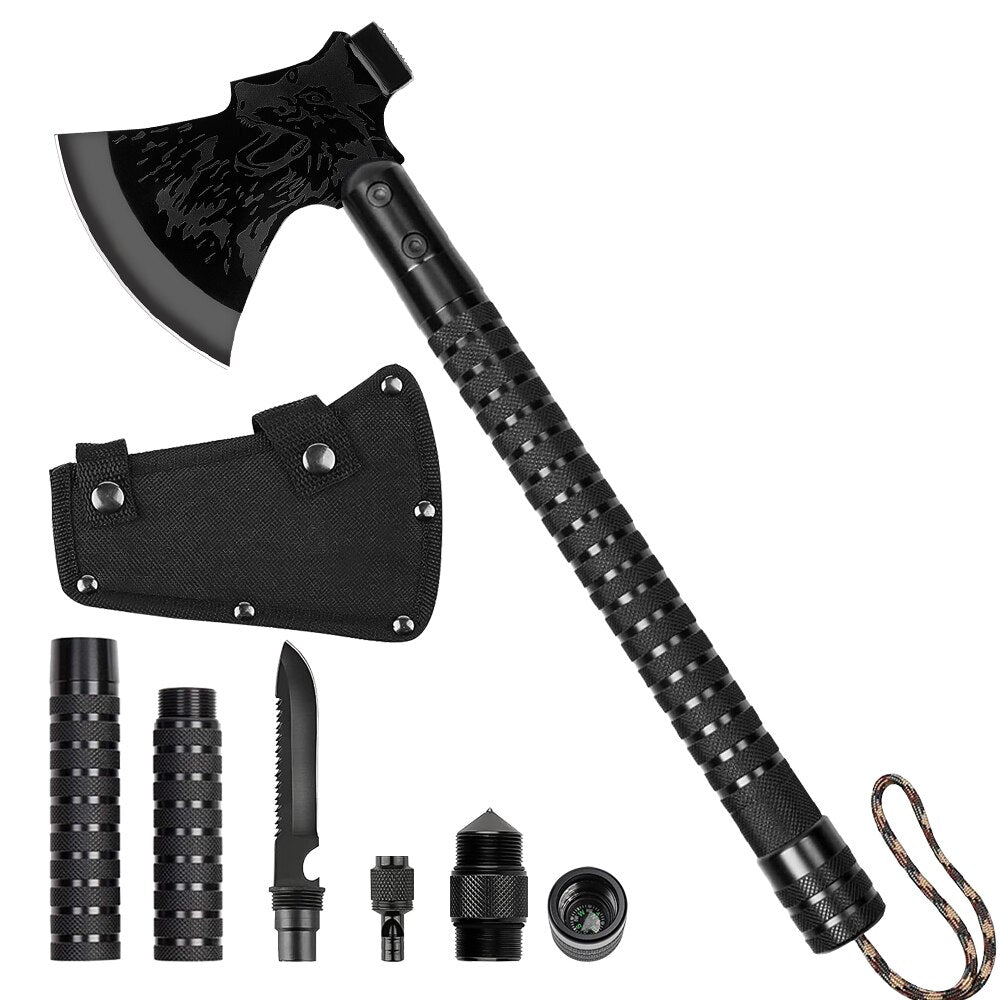 Portable Heavy Duty Folding Camping Axe - Halri