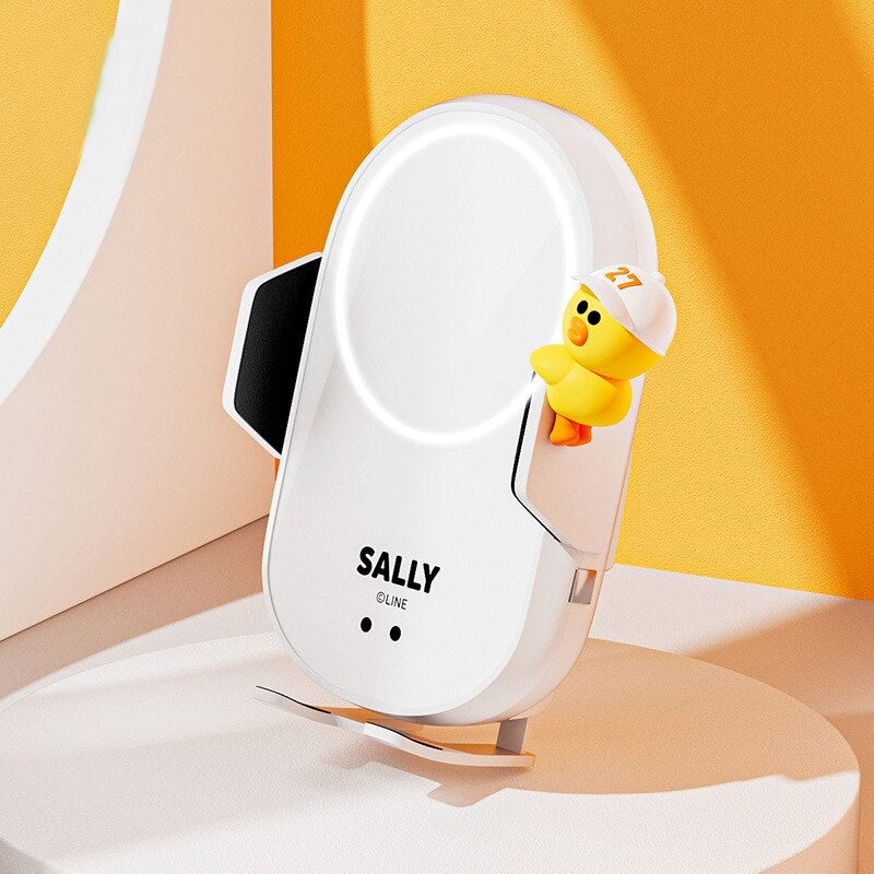 Support de téléphone de voiture amusant avec dessin animé