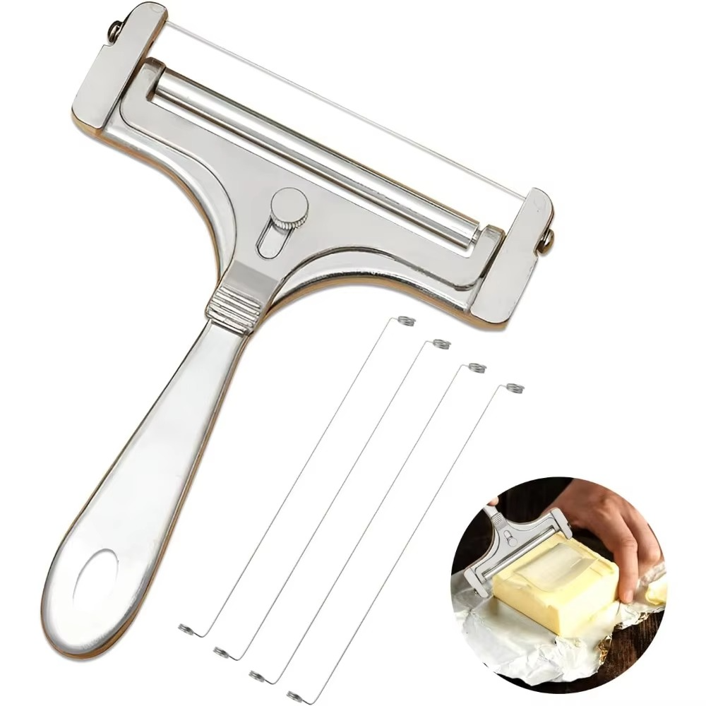 Coupe-fromage professionnel avec épaisseur de tranche réglable
