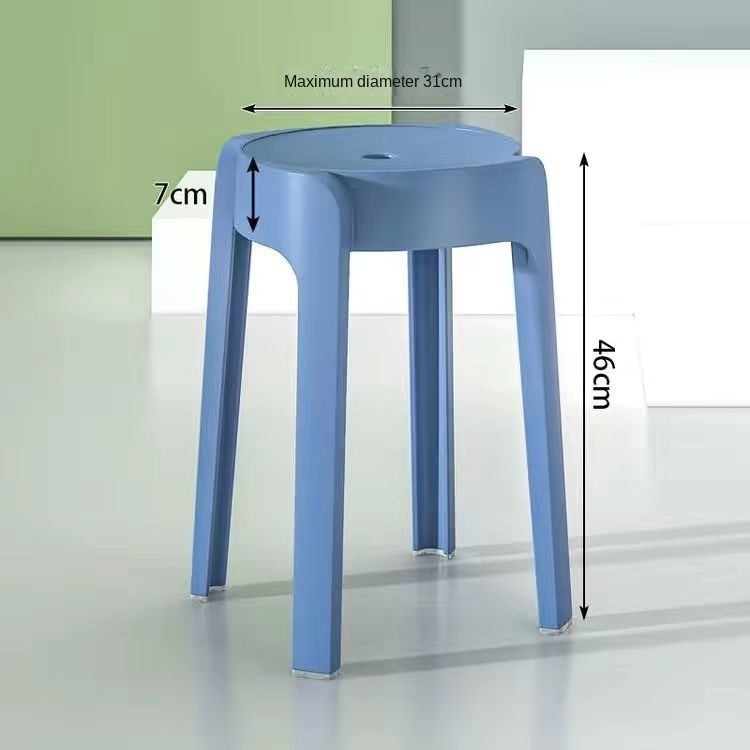 Tabourets de cuisine en bois peu encombrants