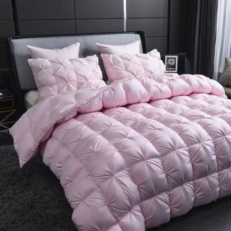 Couette en plumes douces de qualité supérieure