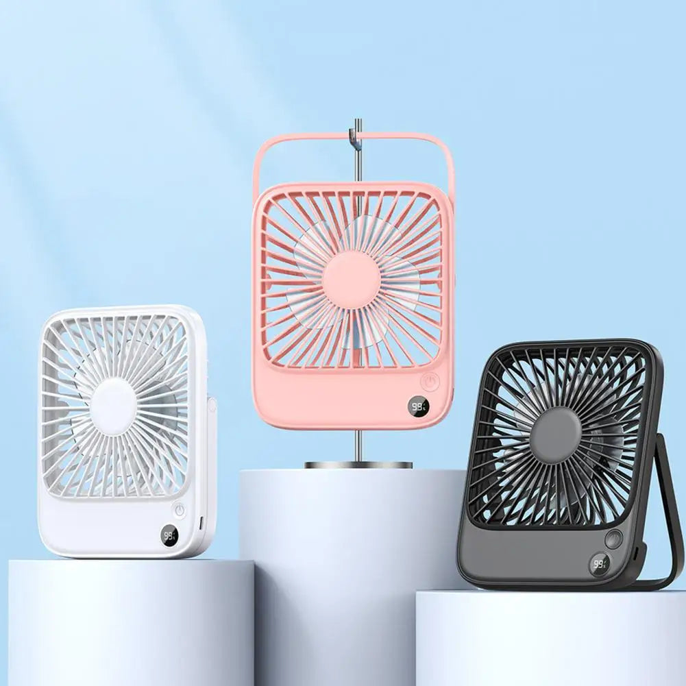 Portable Rechargeable Table Fan with Power Bank - Halri