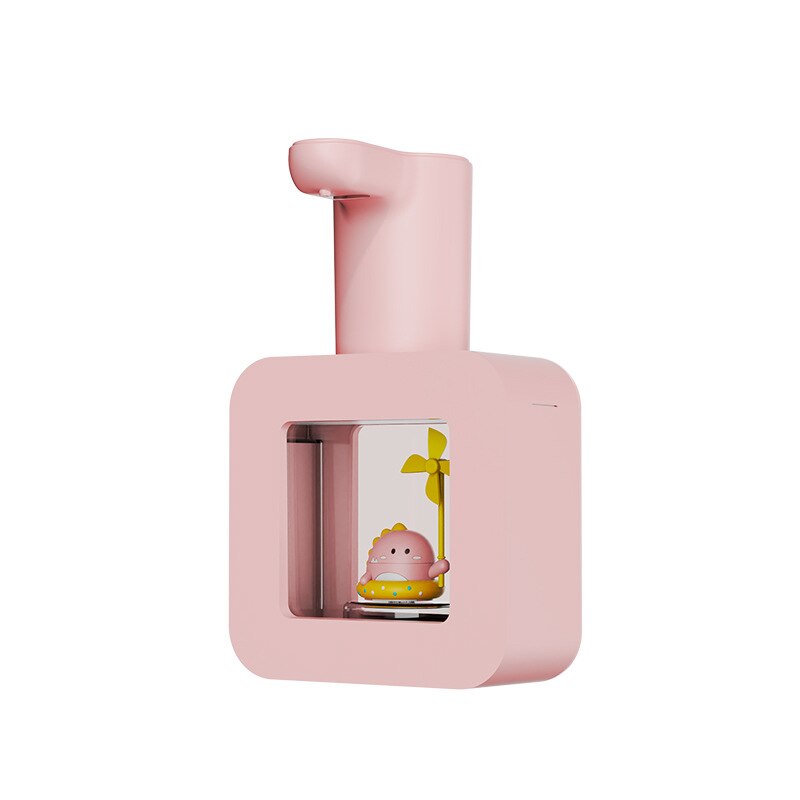 Distributeur de savon automatique transparent en forme d'adorable animal