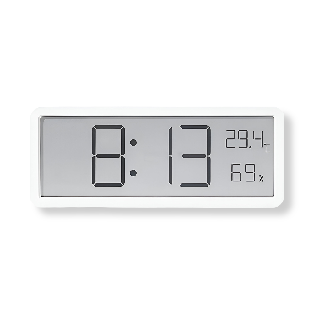 Horloge intelligente à affichage LED avec température et humidité