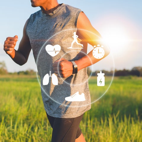 Montre connectée élégante pour le fitness