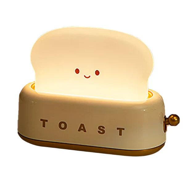 Lampe de table adorable en forme de pain grillé chaud
