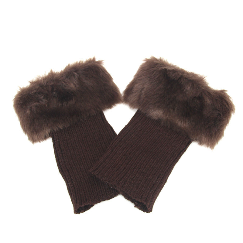 Cozy FurryLegs - Guêtres d'hiver douces, chaudes et élégantes